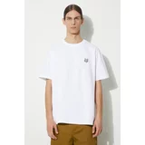 MAISON KITSUNÉ Pamučna majica Neil Barrett Bold Fox Head Patch Comfort Tee Shirt za muškarce, boja: bijela, bez uzorka, MM00108KJ0118