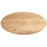 vidaXL Mizna plošča 120x60x2 cm trdna hrastovina ovalna | Shoptok.si