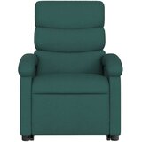 vidaXL Naslonjač na podizanje od tkanine tamnozeleni | shoptok.hr