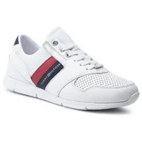 Tommy Hilfiger Superge Lightweight Leather Sneaker FW0FW04261 Bela