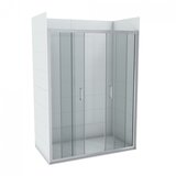 Copen dupla klizna vrata concept opal 160x195cm staklo 6mm providno (C-02-P160/2) | Eponuda.com