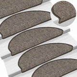  Samoljepljivi otirači za stepenice 30 kom 65x21x4 cm sivi/bež | shoptok.hr