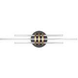  Črna LED stropna svetilka 18x81 cm Cinto | Shoptok.si
