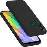 Cadorabo Ohišje je združljivo z Huawei Y6P in tekoča črna barva - Zaščitni ovitek iz prožnega silikona TPU, (20860572) | Shoptok.si