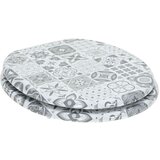  WC daska Siva 43 8 x 37 8 cm MDF ploča - 1 Porculan Ne | shoptok.hr