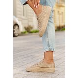 Lee Cooper Patterned Women's Platform Sneakers With Weaving | Shoptok.si