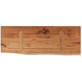  Zidna polica 80x30x2,5 cm pravokutna bagremovo drvo živi rub | Eponuda.com