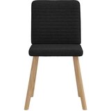  Jedilni stoli 4 kosi črno blago | Shoptok.si