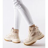 Lee Cooper - producent Beige hiking boots Lee Cooper | Shoptok.si