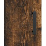  Visoka komoda dimljeni hrast 69 5x34x180 cm konstruiranog drva | shoptok.hr
