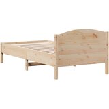  Okvir kreveta bez madraca 75 x 190 cm od masivne borovine | shoptok.hr