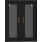vidaXL Viseča stenska omarica črna 69,5x34x90 cm | Shoptok.si