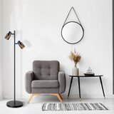  podna lampa rebecca 2xE14/8W/230V crna/zadimljeno staklo | Eponuda.com