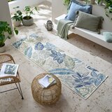Flair Rugs Zeleni/plavi unutarnji i vanjski tepih 80x230 cm Bella Leaf – | shoptok.hr