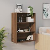 vidaXL viseći zidni ormarić boja smeđeg hrasta 69,5 x 32,5 x 90 cm Cijene