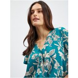Orsay Petroleum Women's Floral Blouse - Women | Shoptok.si
