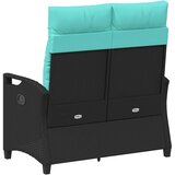  Vrtna klupa s jastukom 105 x 60 x 112 cm čelik | shoptok.hr