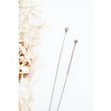 Glam Chic Women's Chain With Flower Silver | shoptok.hr