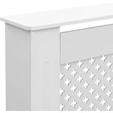 Beli pokrovi za radiatorje 2 kosa 172x19x81,5 cm mediapan | Shoptok.si