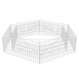  Šesterokutna gabionska sadilica 200 x 173 x 40 cm | Eponuda.com