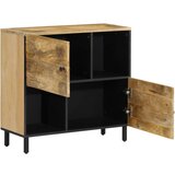vidaXL Stranska omarica 80x33x75 cm trden mangov les, (21072934) | Shoptok.si