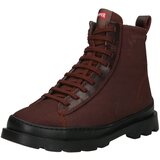 Camper Gležnarji z vezalkami 'Brutus' temno rjava / rdeča | Shoptok.si