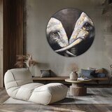  Okrogle slike z akrilom Dotik afriškega kralja | different dimensions | Shoptok.si