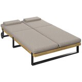 Bessagi Garden Vrtni Ležalnik Elenyi, Siva | Shoptok.si
