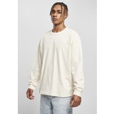 Urban Classics Plus Size Organic Cotton Short Curved Oversized LS White Sand | ePonuda.com