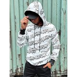 DStreet Bluza męska z kapturem biała | Shoptok.si