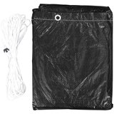 vidaXL Pokrivalo za gugalno klop s 6 obročki 2 kosa 185x117x170 cm | Shoptok.si