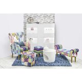Landscape fotelj, večbarvno les, umetna masa, tekstil | Shoptok.si
