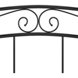  Okvir za krevet crni metalni 200 x 200 cm | shoptok.hr