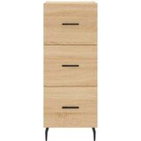vidaXL Komoda sonoma hrast 34,5x34x90 cm inženirski les Cene