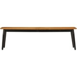 vidaXL Klupa 160 x 40 x 45 cm od masivnog drva manga i željeza | shoptok.hr