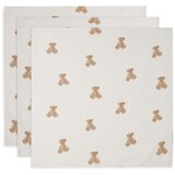 Jollein tetra plenica 3/1, 70x70cm teddy bear multicolor 535-851-66095 Cene