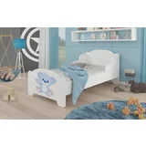 ADRK Furniture Otroška postelja Amadis grafika - 70x140 cm