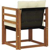  Set vanjskih sofa Čvrsto drvo akacije i Textilene | shoptok.hr