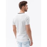 Ombre Men's t-shirt with raw finish - ecru | Eponuda.ba