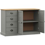  Komoda s ladicama VIGO 113x40x75 cm siva od masivne borovine | Eponuda.com