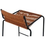 Marckeric Kovinski barski stol v barvi terakote (višina sedeža 65 cm) Emily – | Shoptok.si