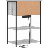  Noćni ormar Siva Sonoma 55 x 31 x 76 cm Konstruirano drvo | Eponuda.com