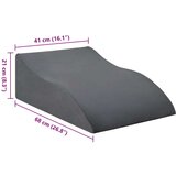  Jastuk za nogu Siva 68 x 40 x 18 cm | shoptok.hr