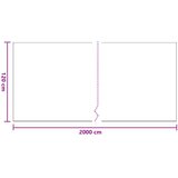  Prozračna ploča s ljepilom 12 pcs *Transparent*an 210 x 2000 cm | shoptok.hr