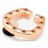 Crocs gold studded horseshoe ukrasi gold studded horseshoe