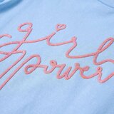  Dječja majica s volanima svjetloplava 92 | shoptok.hr