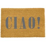 Artsy Doormats Predpražnik iz naravnih kokosovih vlaken Ciao Grey, 40 x 60 cm | Shoptok.si