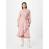Line of Oslo Obleka roza / bela | Shoptok.si