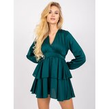 Italy Moda Dress-DHJ-SK-15178.45P-dark green | shoptok.hr