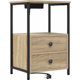  Noćni ormar Sonoma hrast 40 x 31 x 60 cm Konstruirano drvo | shoptok.hr